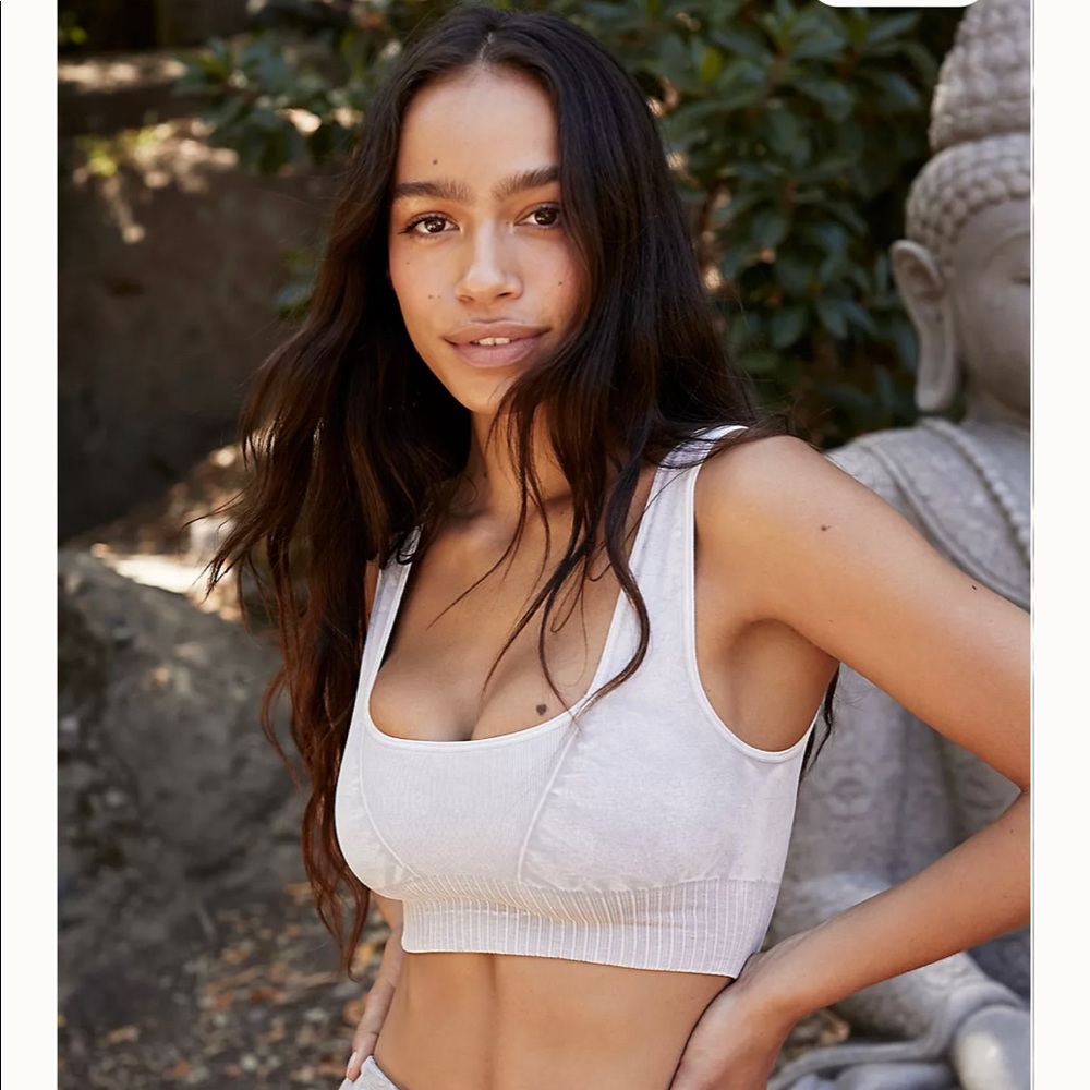 Free People Movement Good Karma Square Neck Sports Bra